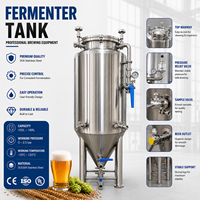 Fermenteur Unitank 1BBL / Cuve de Fermentation de Bière en Acier Inoxydable à Double Enveloppe avec Refroidissement par Glycol Certifié CE