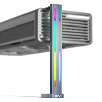 Support GPU RGB OEM avec base magnétique en alliage d'aluminium à hauteur réglable ARGB SYNC 5V pour boîtiers de PC en vrac