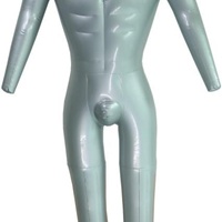 Mannequin gonflable en PVC pour homme/femme, corps entier avec bras, modèle de torse de présentation de mode, coussin intégré, gonflage rapide, pour centre commercial