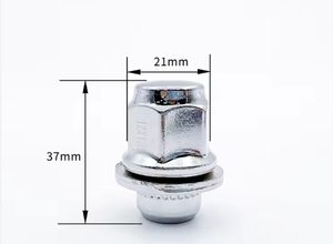 Écrous de roue chromés de qualité supérieure : sécurisez votre roue avec des fixations automobiles haute résistance - Product Image 5