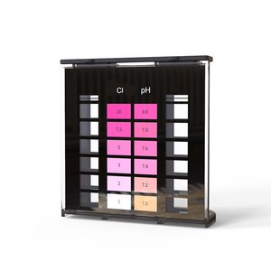 Comprimés de test 2-en-1 à dissolution rapide pour piscine, test de chlore libre, de <span class=keywords><strong>brome</strong></span> et de pH, pour l'analyse de l'eau des piscines et spas, support OEM - Product Image 5