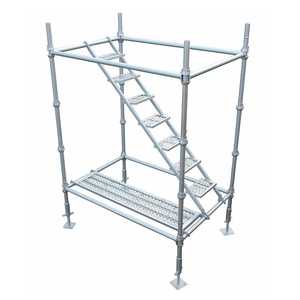 Échafaudage en métal galvanisé Cuplock pour la construction de bâtiments en béton, échafaudages sécurisés à verrouillage par coupe - Product Image 2