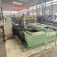 Mesin Pembuat Papan Pallet Kecepatan Tinggi Peralatan Pembentuk Pallet Penyimpanan yang Dapat Disesuaikan Efisiensi Tinggi untuk Industri Logistik