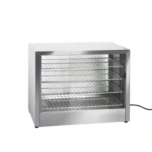 All Stainless Steel Commercial Restaurant Electric Food Warmer Display Counter