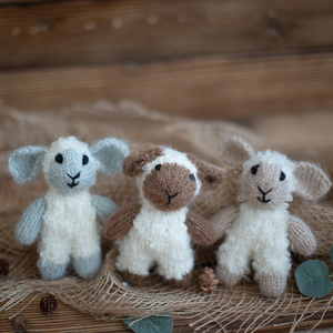 Amigurumi bé gái Đồ chơi hình ảnh Prop gấu Bunny đan <span class=keywords><strong>Mickey</strong></span> Crochet angora Chuột chụp ảnh trẻ sơ sinh Thú nhồi bông - Product Image 2