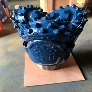 Đầu mũi khoan ba chấu Hard <span class=keywords><strong>Rock</strong></span> Tricone, đường kính 12 1/4 inch, thép carbon rèn, dụng cụ khoan giếng. - Product Image 3
