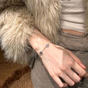 Dylam Chinese Traditional Aesthetics <b>Charm</b> Jewelry 22K Gold Rhodium Plated S925 <b>Silver</b> Link Chain Gourd Pendant <b>Bracelets</b> - Product Image 5