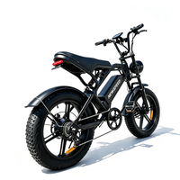 Prix de gros V20 Vélo de plage rétro 20 pouces à pneus larges, Vélo électrique vintage 1000W, Fatbike sport vintage, Stock UE