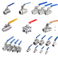 Katup Bola Baja Tahan Karat 316 304 Temperatur Tinggi 1/2 Water Manual Thread/NPT/Flanged DN15-DN200 Kustomisasi OEM Carp Journey