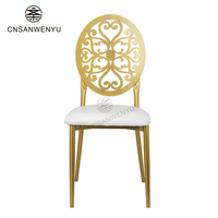 CNSANWENYU Location de chaises de mariage d'extérieur abordables, chaises en fer antirouille pour jardin, plage, événement, banquet, décoration de fête