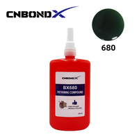 Composé de retenue à haute résistance et à viscosité moyenne 680 pour engrenages, douilles et rotors, 250 ml, approvisionnement direct d'usine, qualité industrielle
