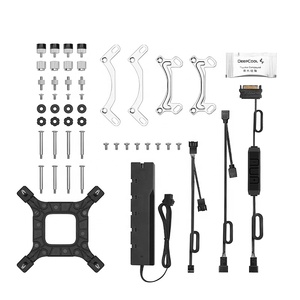 Hot Bán Deepcool Nước Yếu Tố 240 Argb Trắng Nước Làm Mát Tản Nhiệt Gammaxx L240 CPU Làm Mát Chất Lỏng 240Mm Fan Đối Với <span class=keywords><strong>Intel</strong></span> Amd - Product Image 5