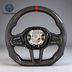Volant sport à 3 branches personnalisé pour A90/A91 GR F10 Mk5 pour 330i/G30/540i/G20/G80/M3/X5/G05/G42/G01/X3/M2/G87/G26 - Product Image 1