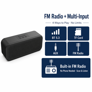 Enceinte Bluetooth sans fil étanche IPX7 F13, son HD 10W, batterie 2000mAh, radio FM TWS pour extérieur, piscine, douche, <span class=keywords><strong>plage</strong></span>, fête - Product Image 3