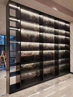 Armoire à vin autoportante en acier inoxydable sur mesure - Design extensible écologique - Capacité de 20 à 29 bouteilles