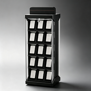 Xi Qing - Expositor Giratorio y Plegable para Encendedores de Escritorio, Panel Lateral Acrílico, Tamaño Personalizable para Mayor Comodidad - Product Image 1