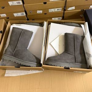 Bottes d'hiver en tissu confortables unisexes avec fourrure, plateforme, mocassins tendance pour les célébrités - Product Image 1