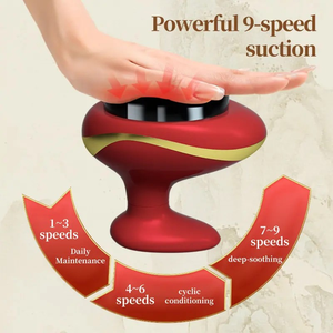 Dispositivo de succión al vacío de mano Gua Sha cuerpo espalda Guasha masaje eléctrico recargable inteligente terapia de ventosas masajeador - Product Image 4