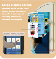 Fully Automatic Protein Shake & Coffee Vending Machine with SDK Enabled Cloud-Based Management for Supermarkets