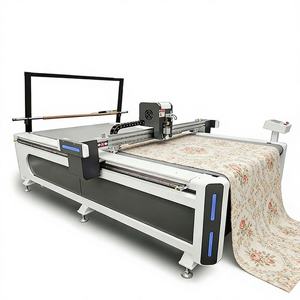 Máquina de Corte de Tela Digital Semiautomática REMEYA con Bomba y Motor PLC para Materiales Flexibles y Suaves, Área de Trabajo de 1600x2500 mm - Product Image 1
