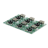 Carte de contrôle pour ventilateur de bureau USB, assemblage de PCB pour ventilateur de table, pour petits appareils de refroidissement, fournisseur de fabrication OEM personnalisée de PCBA SMT