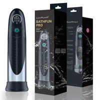 Pompe à pénis électrique pour hommes Wellwanted, 3 modes de succion, jouets sexuels pour adultes, extenseur de pénis en silicone à air et eau