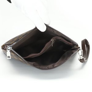 Borsa a Tracolla Vintage in PU per Uomo con Chiusura a Cerniera, Impermeabile, Pochette Lunga per Uso Quotidiano, Fodera in Poliestere - Product Image 6
