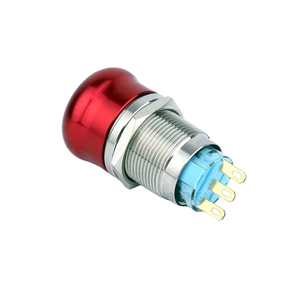 22 Mét dừng khẩn cấp với bảo vệ Bìa <span class=keywords><strong>push</strong></span> <span class=keywords><strong>button</strong></span> chuyển 3pin Led bắt đầu dừng khẩn cấp nấm nút - Product Image 3