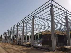 Kits de Construcción de Naves Prefabricadas Personalizadas, Estructura de Acero Prefabricada para Oficinas, Naves Agrícolas, Talleres, Estructuras de Acero con Certificación ISO9001 - Product Image 4