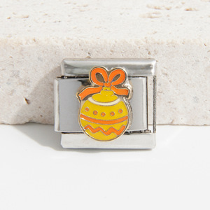 Bracelet modulaire italien de Noël en acier inoxydable élastique unisexe, bijou cadeau à assembler soi-même, chaîne universelle - Product Image 3