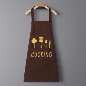 <span class=keywords><strong>Delantal</strong></span> de Cocina Impermeable y Resistente al Aceite con Toallas <span class=keywords><strong>para</strong></span> Limpiar las Manos y Bolsillo, <span class=keywords><strong>Delantal</strong></span> de Cocina Ajustable <span class=keywords><strong>para</strong></span> Hombres y Mujeres - Product Image 6