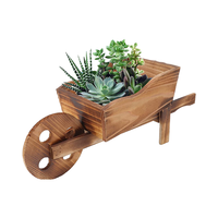 Promotion : Support de pot de fleurs carré en bois émaillé, écologique et léger, pour jardin et maison