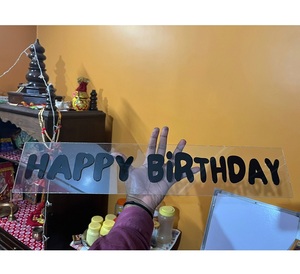 Placas de Nombre de Pared de Acrílico Personalizadas para Negocios y Hogares con Estilo Moderno: Crea Tu Propio Diseño, Texto, Fuente y Color para un Aspecto Único - Product Image 4