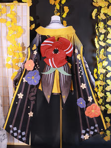 Jeu <span class=keywords><strong>Genshin</strong></span> Impact Chiori Cosplay Costume Perruque Inazuma Uniform Outfit Women Party Princess Dress Comic-Con Carnival Full Set - Product Image 5