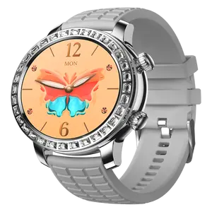 Z95 Mini Ladies Fancy Wrist Watches Smart Woman Luxury Waterproof Wrist Bluetooth NFC Amoled Screen SOS GPS Track Smartwatch