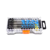 Juego de Puntas Magnéticas de Precisión T20 de Acero Cromado para Uso Industrial Profesional OEM, Juego de 4 Puntas de Destornillador Hexagonales Torx S2, 1 Año de Garantía