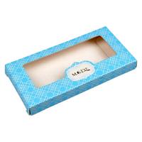 Luxe Délicat Logo Personnalisé Conception Art Papier Chocolat Pâtisserie Cadeau Alimentaire Dessert Boîte D'emballage avec Fenêtre