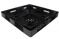 Palette en plastique Euro à surface à grille unique, prix de vente, 1200x1000