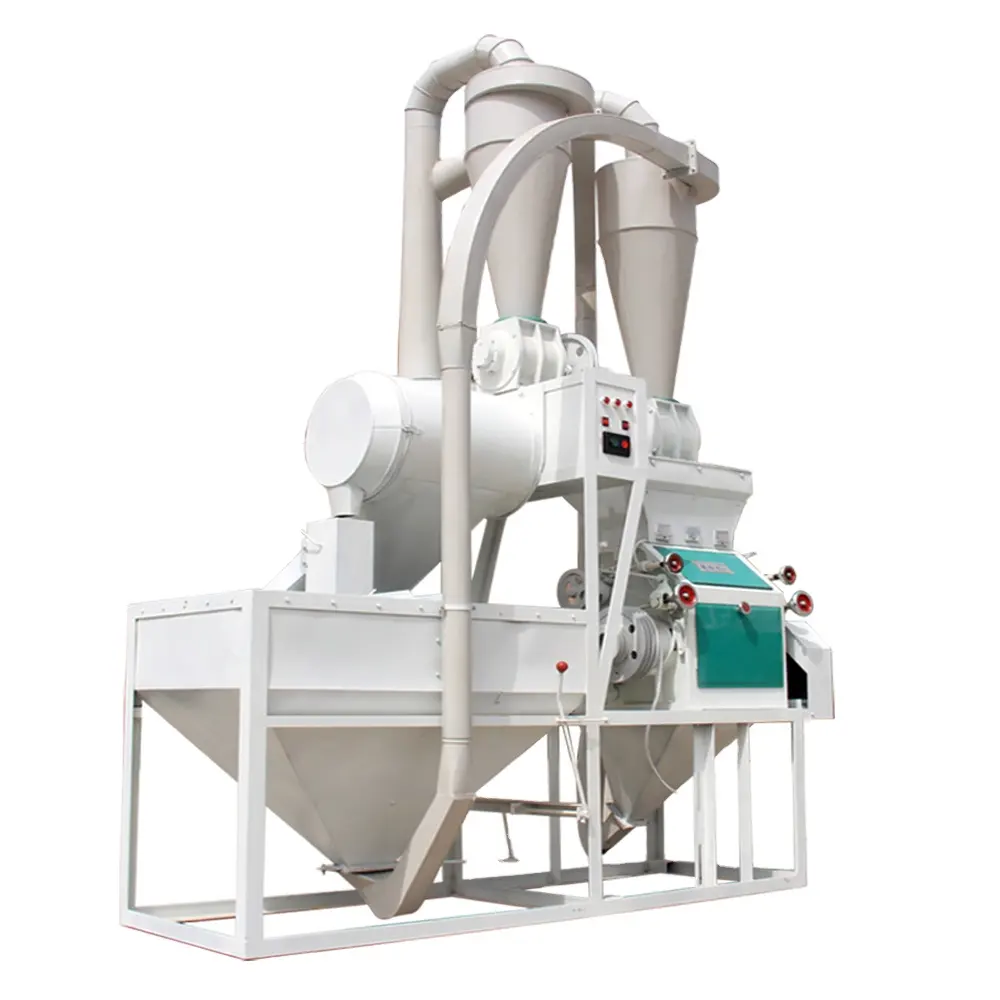 Wheat flour mill grain processing machinery atta chaki machine process chakki atta