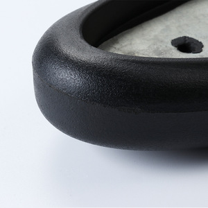 Surface d'accoudoir de chaise P20 en PU noir 384g, accoudoir fixe pour chaise de bureau, design moderne, lot de 2 pièces - Product Image 3