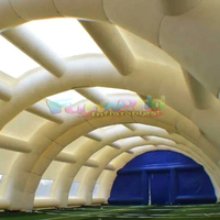 Fête en plein air et publicité commerciale Cube Camping Gonflable Igloo Structure Chapiteau Tente Dôme gonflable Vente