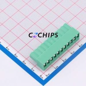 MXHT396K-3.96-11P-GN01-Cu-S-A Plug-in Terminal Block P=3.96mm Connector Plug Screw Fixing 1x11P 3.96mm - Product Image 2