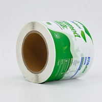 Etiquetas Adhesivas Cuadradas Personalizadas Económicas, Rollo de Etiquetas de PP Resistentes al Agua para Botellas de Cosméticos y Bebidas con Logotipo con Laminado Brillante