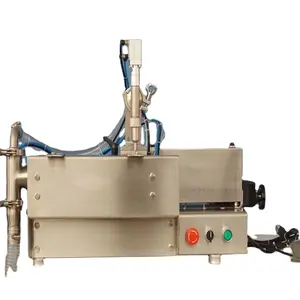 High accuracy Semi-automatic Doypack standing up bag/pouch filling capping machine/spout pouch liquid milk filling machine