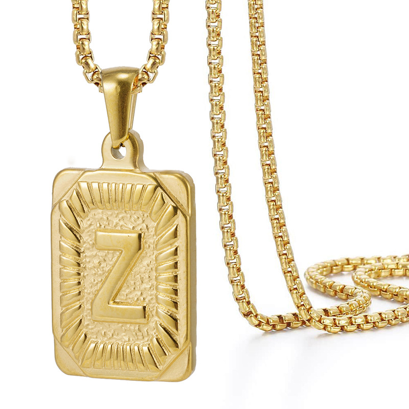 Gold Z (including chain)