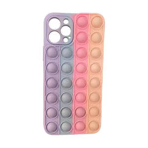 Oem Cover Phone Waterproof Cute Lens Protector Phone Case Custom Mixed Color Silicone Case For Iphone 14 15 Pro Max