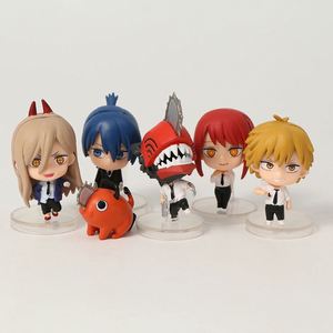 Set de 6 Piezas de 4 cm Figuras de Acción de Anime Chainsaw Man Denji Power <span class=keywords><strong>Makima</strong></span> Pochita Figuras de Anime de PVC Estatua Muñeco Juguetes Coleccionables - Product Image 2