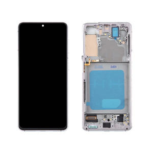 Écran tactile LCD TFT 100 % testé pour Samsung Galaxy S21 G991 avec châssis de remplacement pour S21 5G - Product Image 1