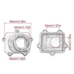 Stock listo <span class=keywords><strong>carburador</strong></span> de la motocicleta ingesta de carbohidratos para Yamaha YZ250 <span class=keywords><strong>YZ</strong></span> <span class=keywords><strong>250</strong></span> para 2002 - 2018 Yamaha YZ250 YZ250X 2016 - 2018 - Product Image 2