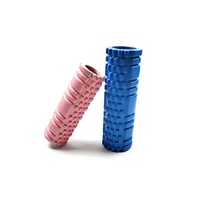 Rodillo de Espuma EVA con Púas, Diámetro Pequeño, Columna de Yoga Portátil, Barra de Masaje para Relajación Muscular, para Fitness, Yoga, Gimnasio en Casa